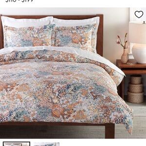 Pottery Barn Amelia Floral Duvet Cover and Sham Ser